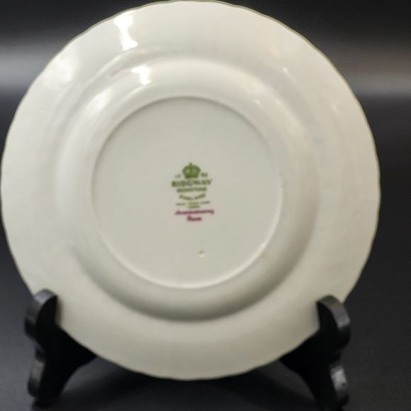 Ridgway Anniversary Rose Small plate - Picture 6 of 12